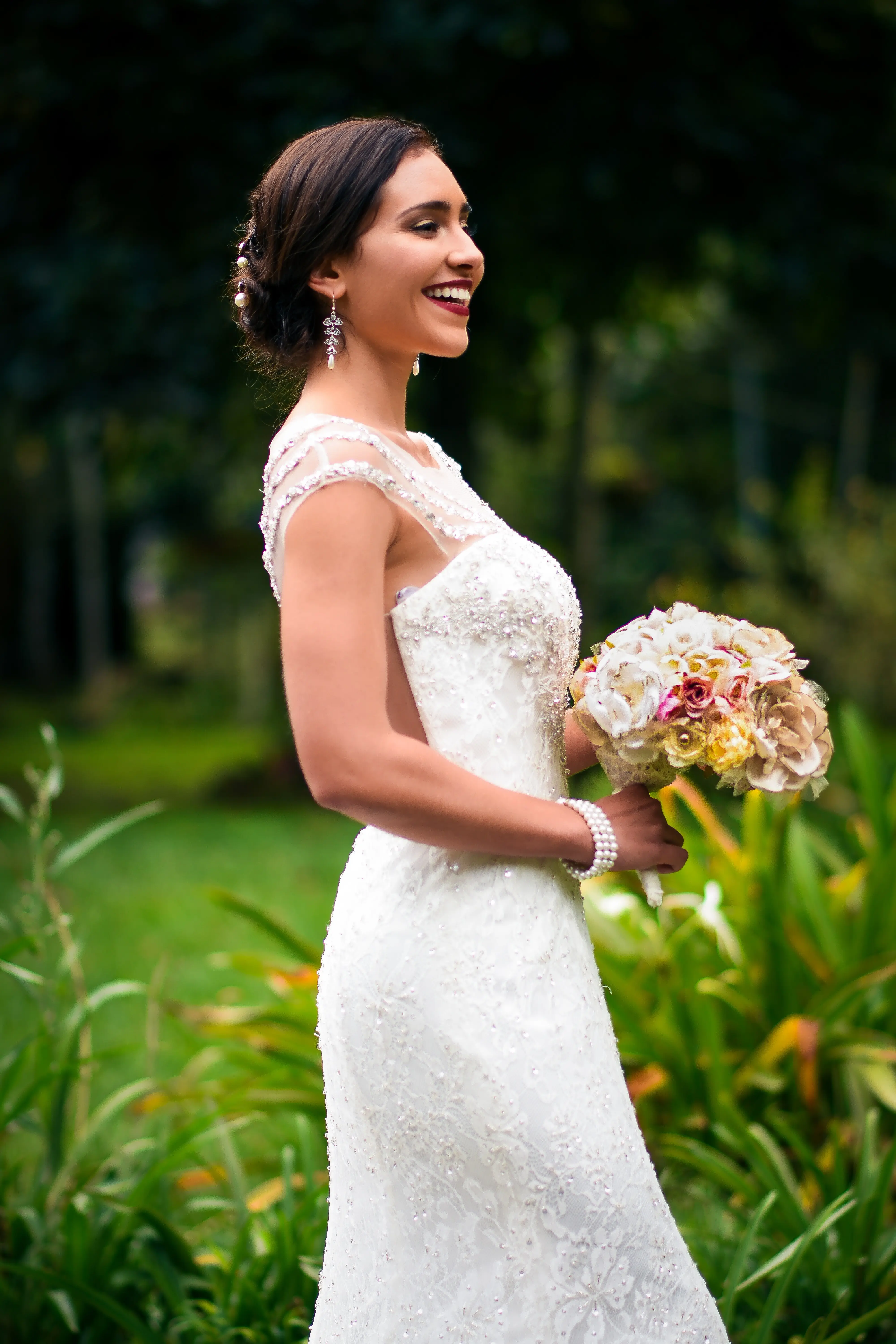 Bride on Wedding Day